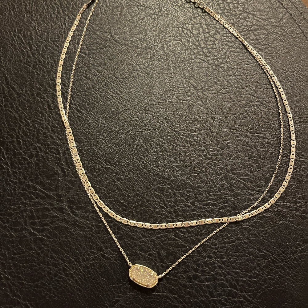 Kendra Scott Elisa Gold Multi Strand Necklace